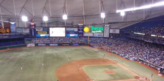 Tampa Bay Rays to go cash-free at Tropicana Field