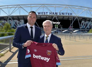 West Ham United announces six year extension to Betway deal
