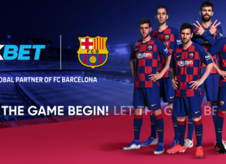 FC Barcelona unveils 1XBET as new global partner