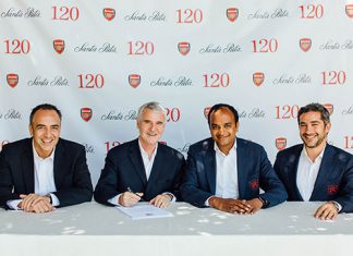Arsenal extends partnership with Chilean winery Santa Rita