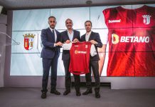 SC Braga confirms Betano as new principal partner