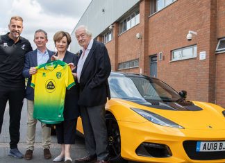 Norwich City elevates Lotus partnership