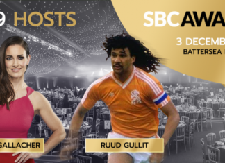 Ruud Gullit and Kirsty Gallacher to host SBC Awards 2019
