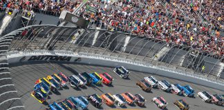 NASCAR launches first ever pro-racer esports series Image of a NASCAR Race