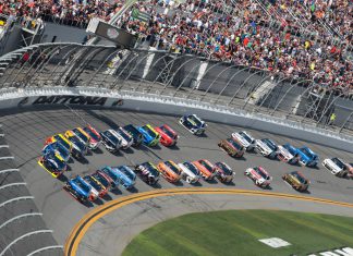 NASCAR restarts on May 17 with seven races in 11 days Image of a NASCAR Race