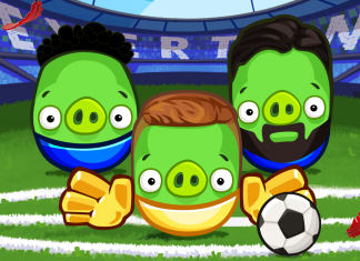 Everton’s Pickford, Mina and Gomes join Angry Birds franchise