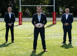Vodafone partnership leads British & Irish Lions into South Africa