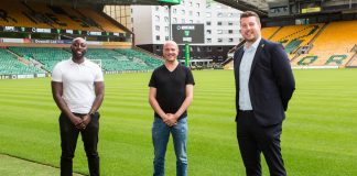 Norwich City strikes three-way partnership with BADU Sports and Bidstack