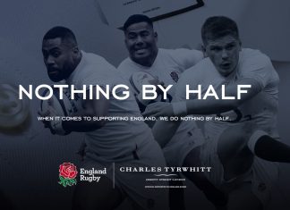 England Rugby names Charles Tyrwhitt as official formalwear partner