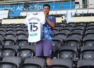 Swansea City adds Trade Centre Wales and Swansea Building Society to home kit