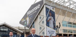 Leeds United names Hisense as new club partner