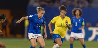 Brazilian footballer to subscribes to Betmotion in sponsorship agreement Cristiane Rozeira representing international team Brazil