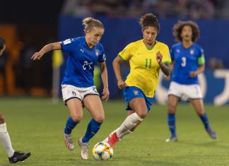 Brazilian footballer to subscribes to Betmotion in sponsorship agreement Cristiane Rozeira representing international team Brazil