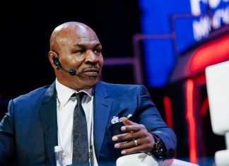 DraftKings weighs in on Mike Tyson fight Mike Tyson close-up shot