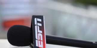 Extreme E forms Latin American partnership with ESPN Close-up shot of ESPN microphone