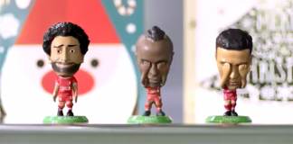 Football’s Festive Featurettes: Liverpool’s ‘Blood red’ Christmas Liverpool Football Club bobblehead figure Christmas merchandise