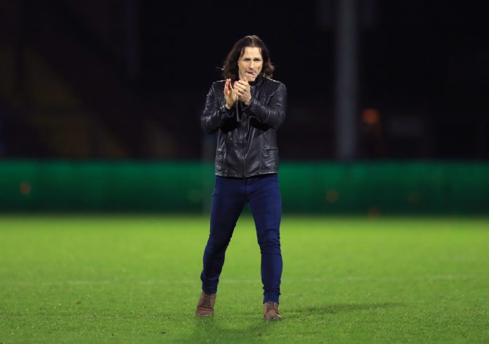 Wycombe boss Gareth Ainsworth claps supporters