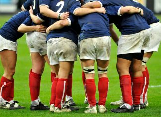 World Rugby expands 2025 women’s World Cup Women rugby players gather in a huddle
