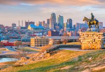 NWSL club Utah Royals to return to Kansas City under new ownership A wide shot of downtown Kansas City