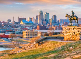 NWSL club Utah Royals to return to Kansas City under new ownership A wide shot of downtown Kansas City