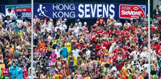 Hong Kong Sevens rugby pushed back after fourth COVID-19 wave hits Fans at the Hong Kong Sevens rugby tournament