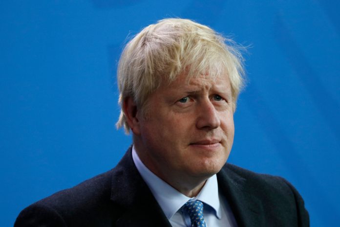 UK Prime Minister Boris Johnson