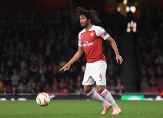 Arsenal holds talks with sponsor over Mohamed Elneny social media post