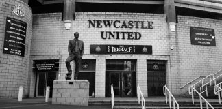 Newcastle builds on fruitful first year with BetMGM renewal Detailed view of St James' Park in Newcastle upon Tyne, England.