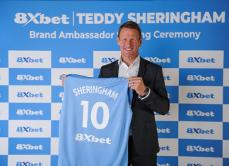 8XBet and Teddy Sheringham: Working with the best in sports sponsorships