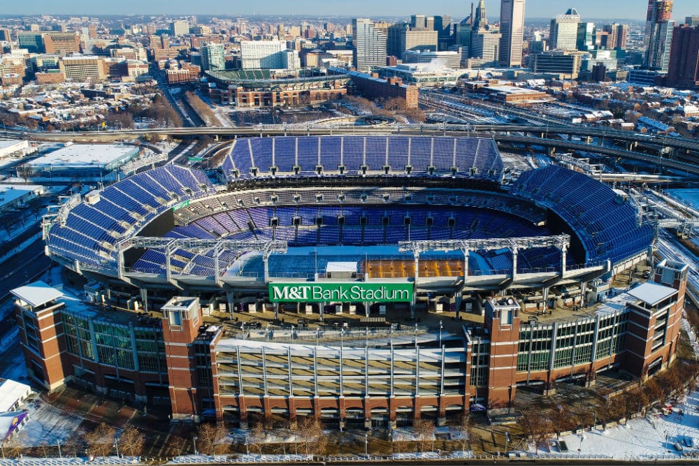 The Ravens have finished upgrades to M&T Bank Stadium