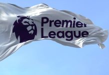 Premier League inks deal with Fanatics for trading card exclusivity White Premier League flag waving in the wind