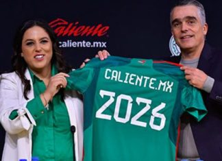 Caliente scores with Mexico’s El Tricolor ahead of the 2026 World Cup
