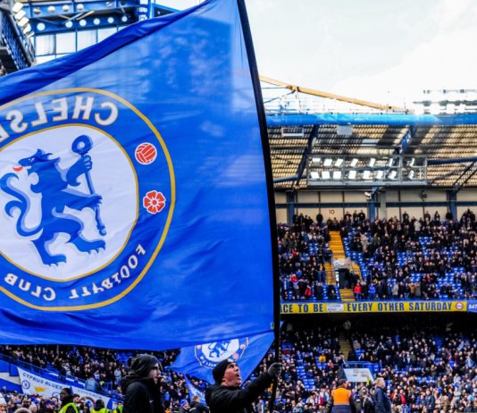 Chelsea fined £10m by FA and handed suspended transfer ban Chelsea flag at Stamford Bridge.