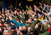 English football regulator’s powers clarified as Bill relaunched to parliament Fans singing at football game. FA Cup