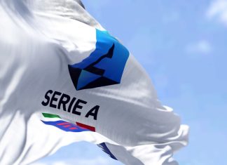 Serie A looks to secure €7.2bn from upcoming TV rights bid Serie A flag in wind.