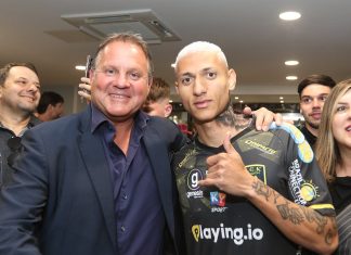 Emerson and Richarlison enter food charity match sponsored by Brazil’s Playing.io