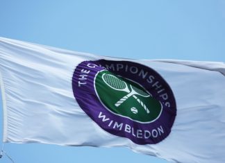 Emirates serves up ace partnership with Wimbledon Wimbledon flag blowing in the wind.