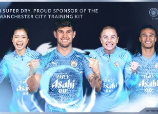 Manchester City enlists Asahi Super Dry as new training kit partner
