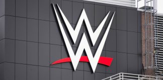 WWE’s Royal Rumble sets standard for sports entertainment Stamford, CT - April 7, 2023 : World Wrestling Entertainment, Inc. also known as WWE logo on corporate headquarters building in Connecticut.