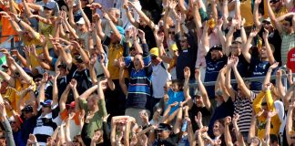 Rugby Australia shows commitment to fans with Fanatics deal Australian fans cheering on rugby.