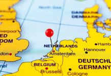 Ringier and DPG announce joint venture to tackle Dutch sports media scene Image of a map with a pin stuck in the Netherlands