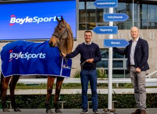 BoyleSports agrees new partnership showing ‘absolute commitment to Irish Racing’ Vlad Kaltenieks, CEO, BoyleSports and Paul Dermody, CEO Horse Racing Ireland Racecourses