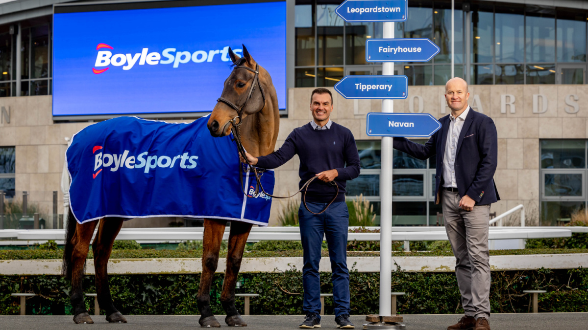 Vlad Kaltenieks, CEO, BoyleSports and Paul Dermody, CEO Horse Racing Ireland Racecourses