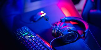 EFG to lead operations for historic Esports World Cup Gaming keyboard and headset on a desk.