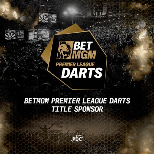 BetMGM announced as title sponsor for Premier League Darts