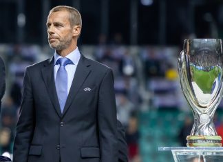 UEFA Chief leaves amid Ceferin’s push for a fourth Presidential term credit: Shutterstock