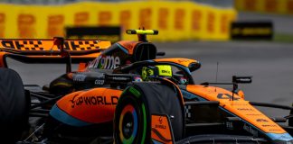 McLaren F1 Team to showcase OKX brand for 2024 season credit: Shutterstock
