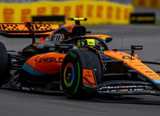 McLaren F1 Team to showcase OKX brand for 2024 season credit: Shutterstock