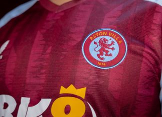 Aston Villa agrees Adidas deal dropping controversial Castore kits credit: Shutterstock