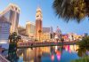 Why a bidding war may ensue over the NBA’s newest team in Las Vegas Las Vegas, Nevada, USA cityscape along the strip at twilight.